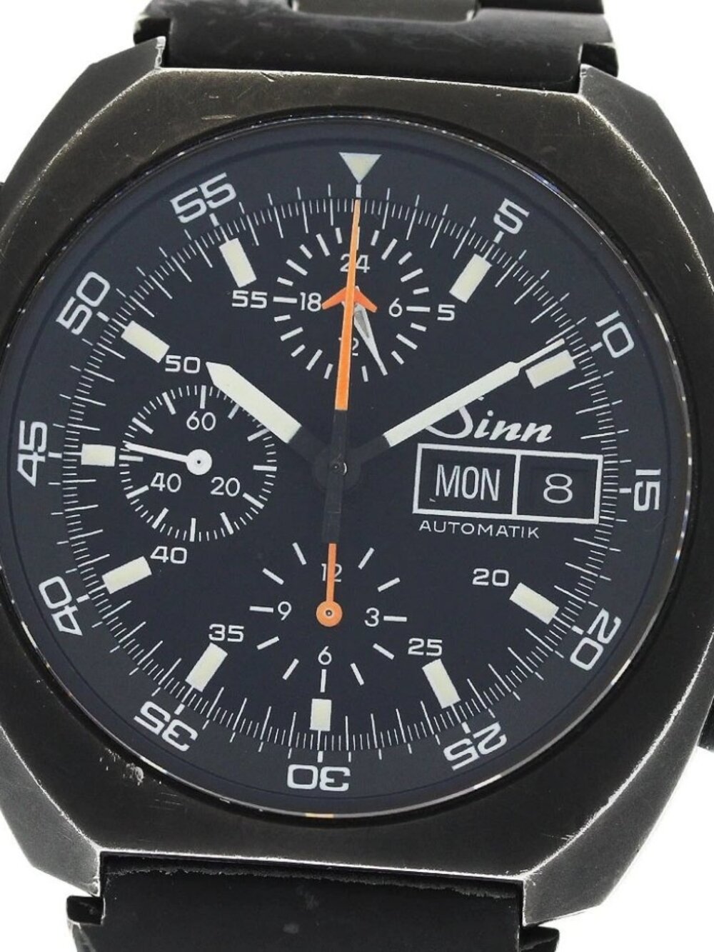 Sinn Space Chronograph Mission D1 142 Day date black Dial Automatic Men's_962723